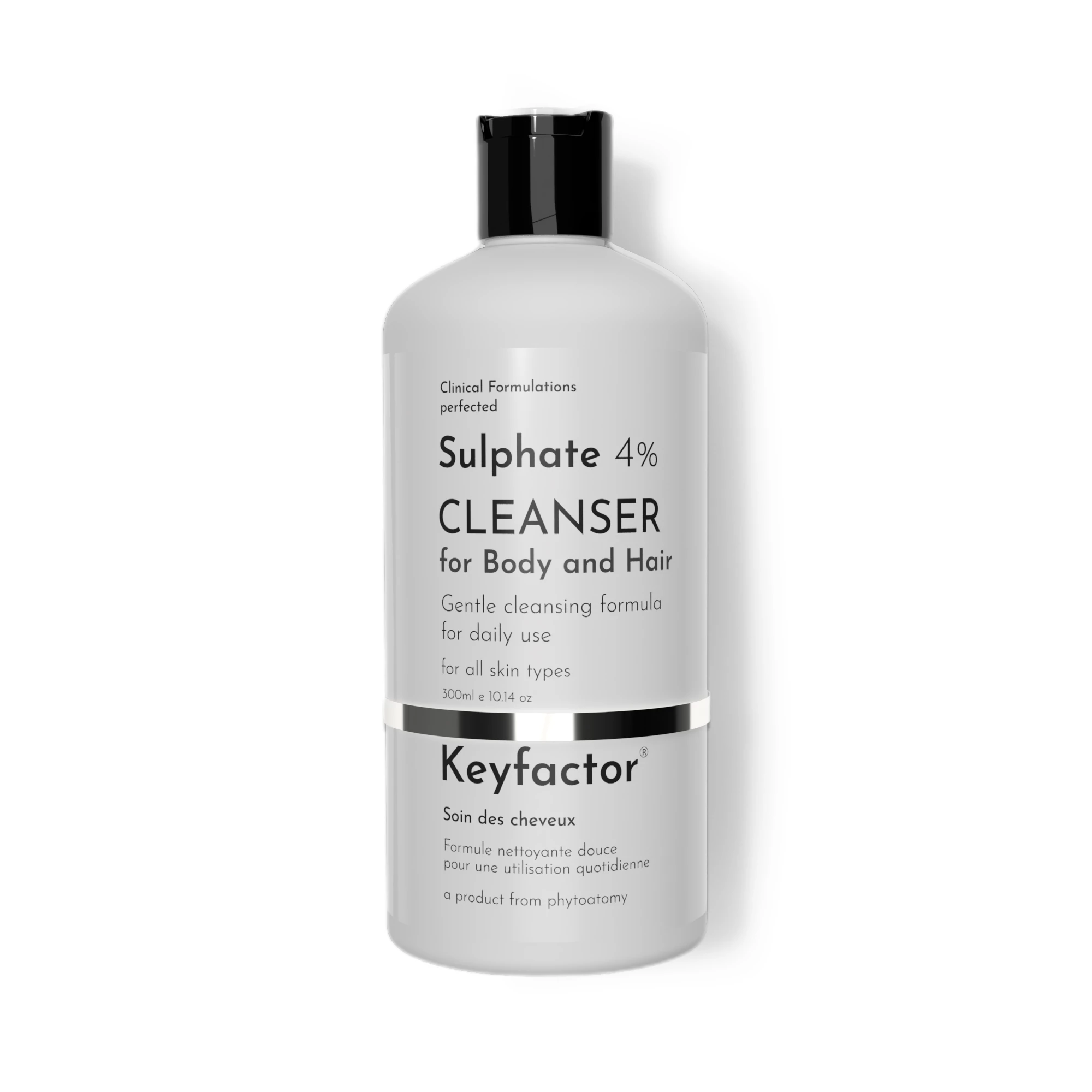 Kf-Sulphate 4% Cleanser For Body and Hair -300Ml.